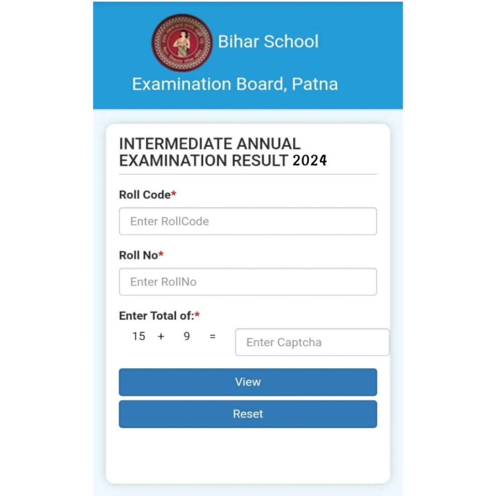 Bihar Board 12th Result 2024 Date